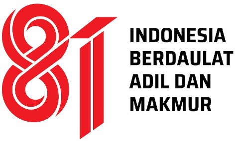Logo Dan Identitas Visual Peringatan Hari Ulang Tahun Ke-81 Kemerdekaan Republik Indonesia Dari Pemerintah